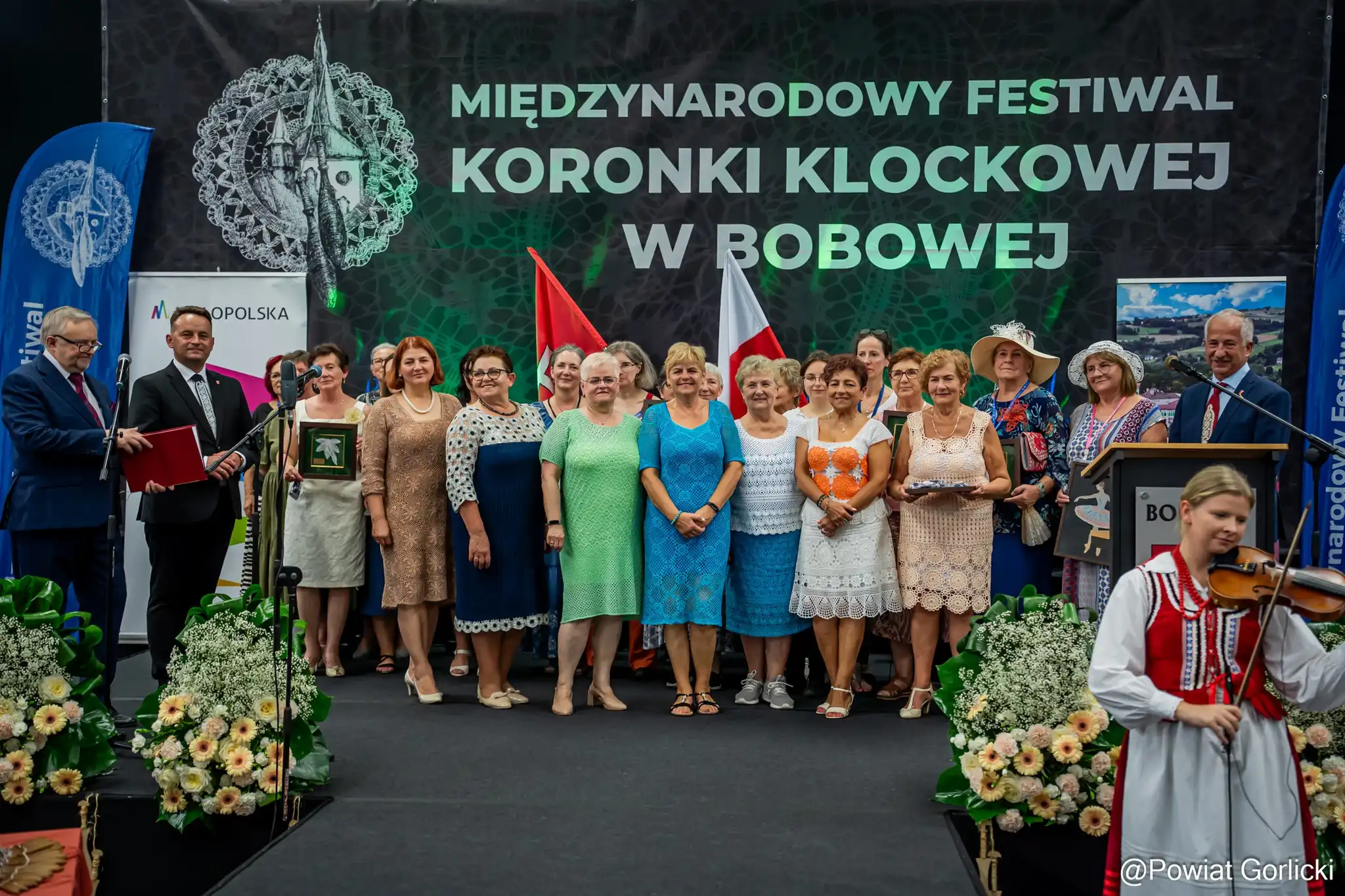 XXVI Festiwal Koronki Klockowej rozpoczęty w Bobowej