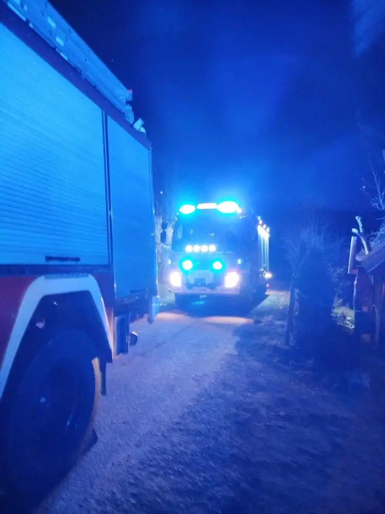 Niebezpieczna usterka gazociągu. Strażacy w akcji w Kamionce Wielkiej