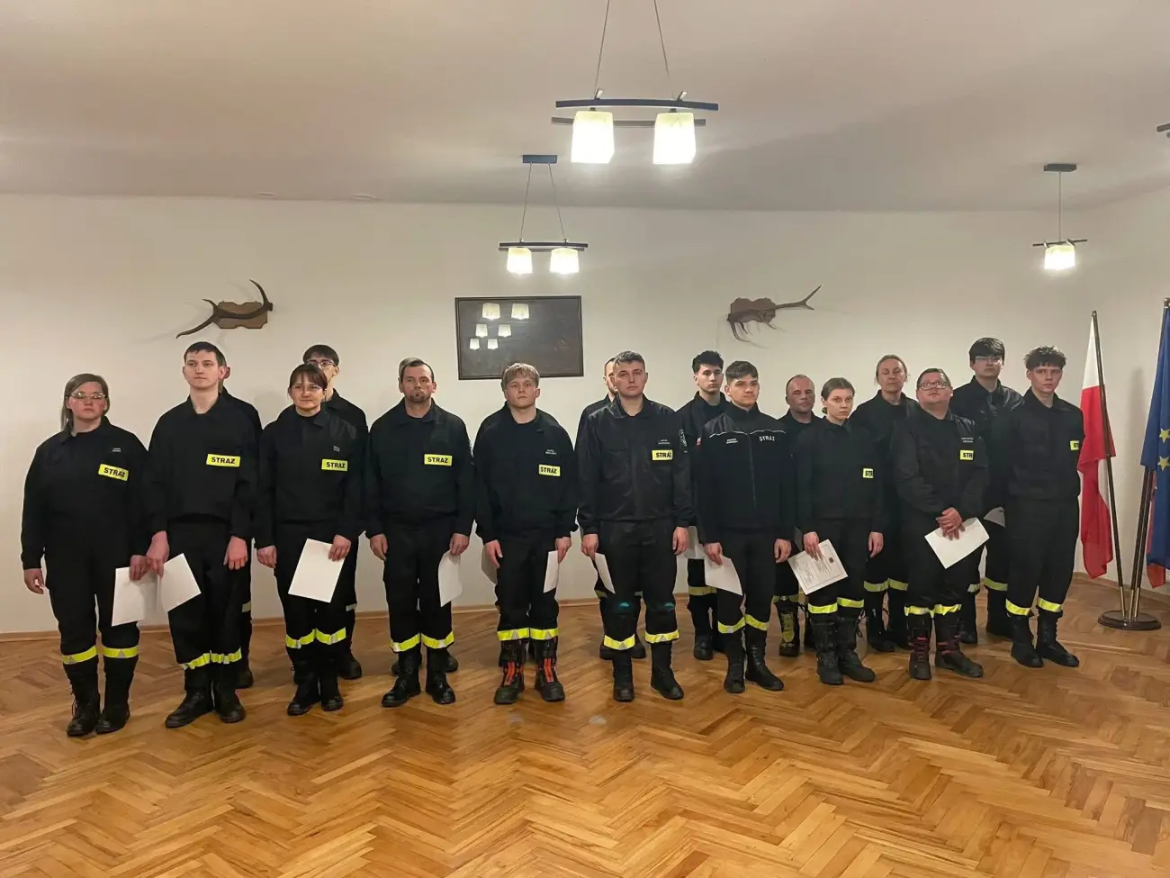 Nowi strażacy w gminie Podegrodzie. Kolejni druhowie gotowi do służby