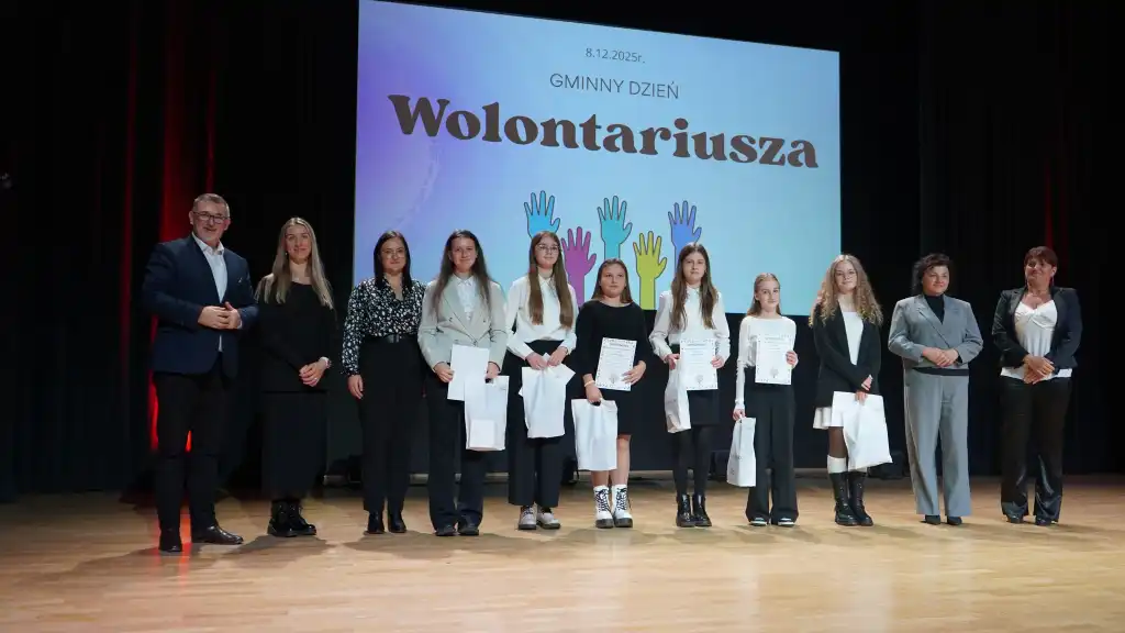 Gmina Łącko świętuje serca pełne dobroci - Dzień Wolontariusza