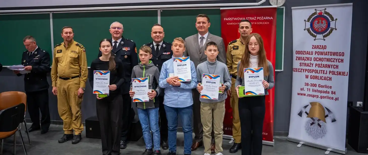Od talentu do edukacji. Finał Ogólnopolskiego Strażackiego Konkursu Plastycznego w Gorlicach