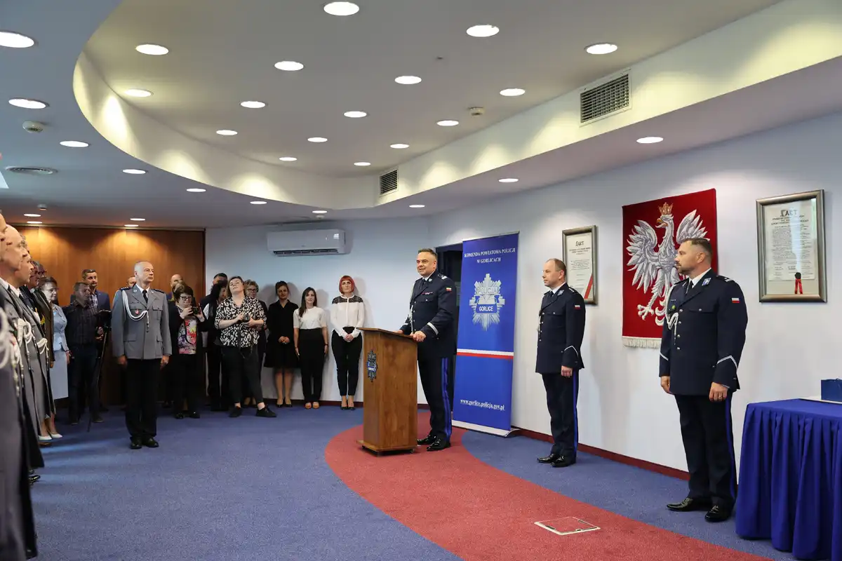Nowi Komendanci w Komendzie Powiatowej Policji w Gorlicach