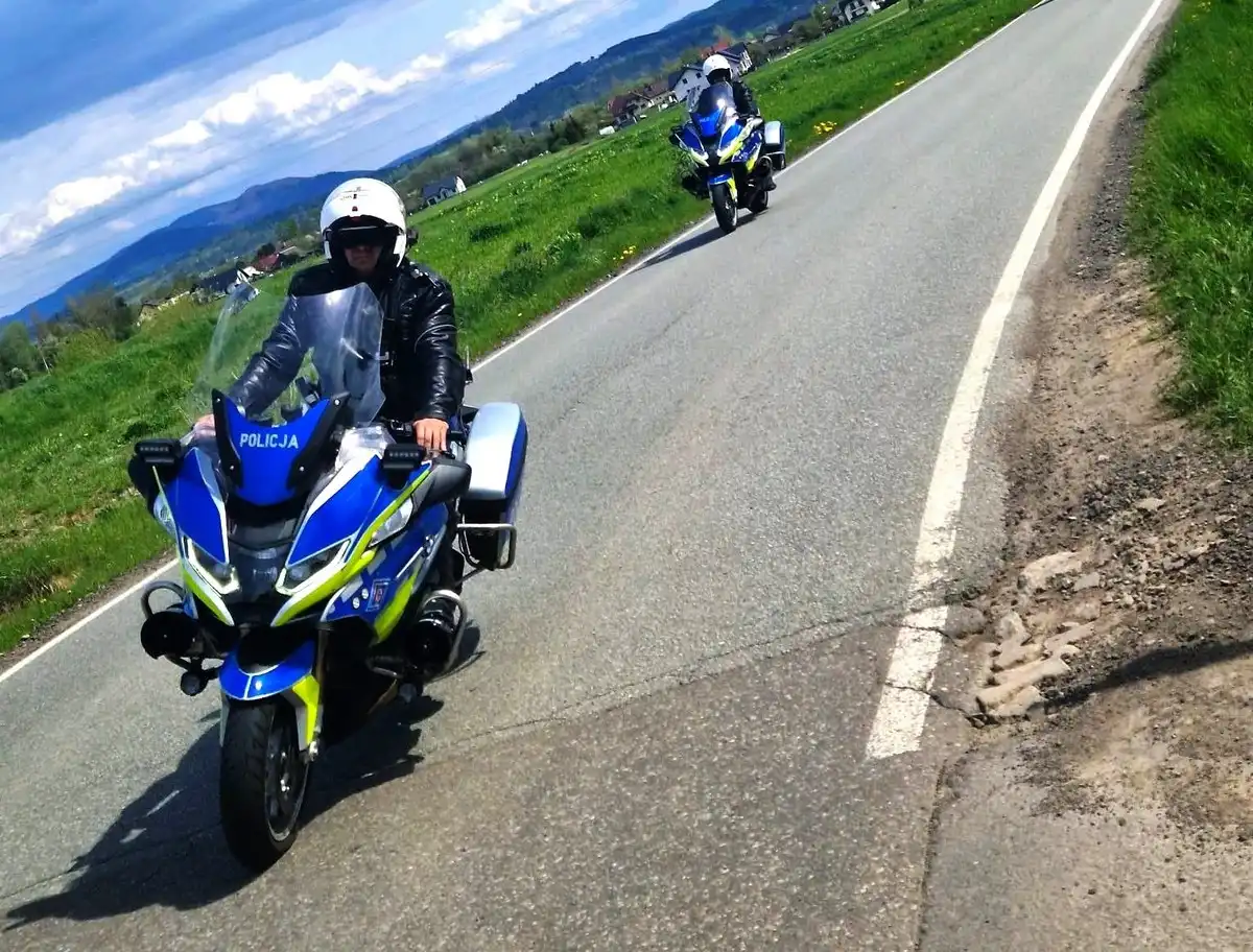Sądecczyzna: Trzy wypadki z udziałem motocyklistów w majowy weekend