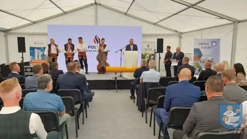 W Łącku odbyło się uroczyste spotkanie podsumowujące projekt gazyfikacji rejonu Szczawnicy i okolicznych gmin