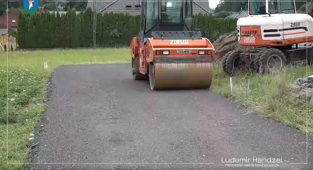 Nowy Sącz: Remonty dróg żwirowych na osiedlu Poręba Mała