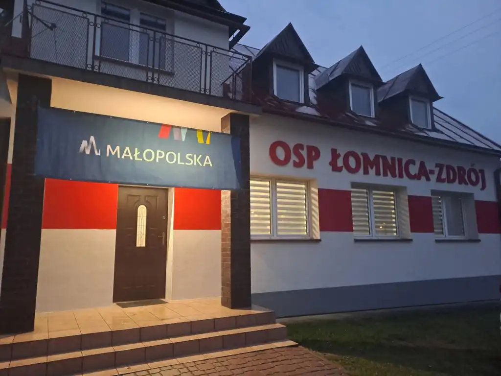 Remont remizy OSP Łomnica-Zdrój zakończony