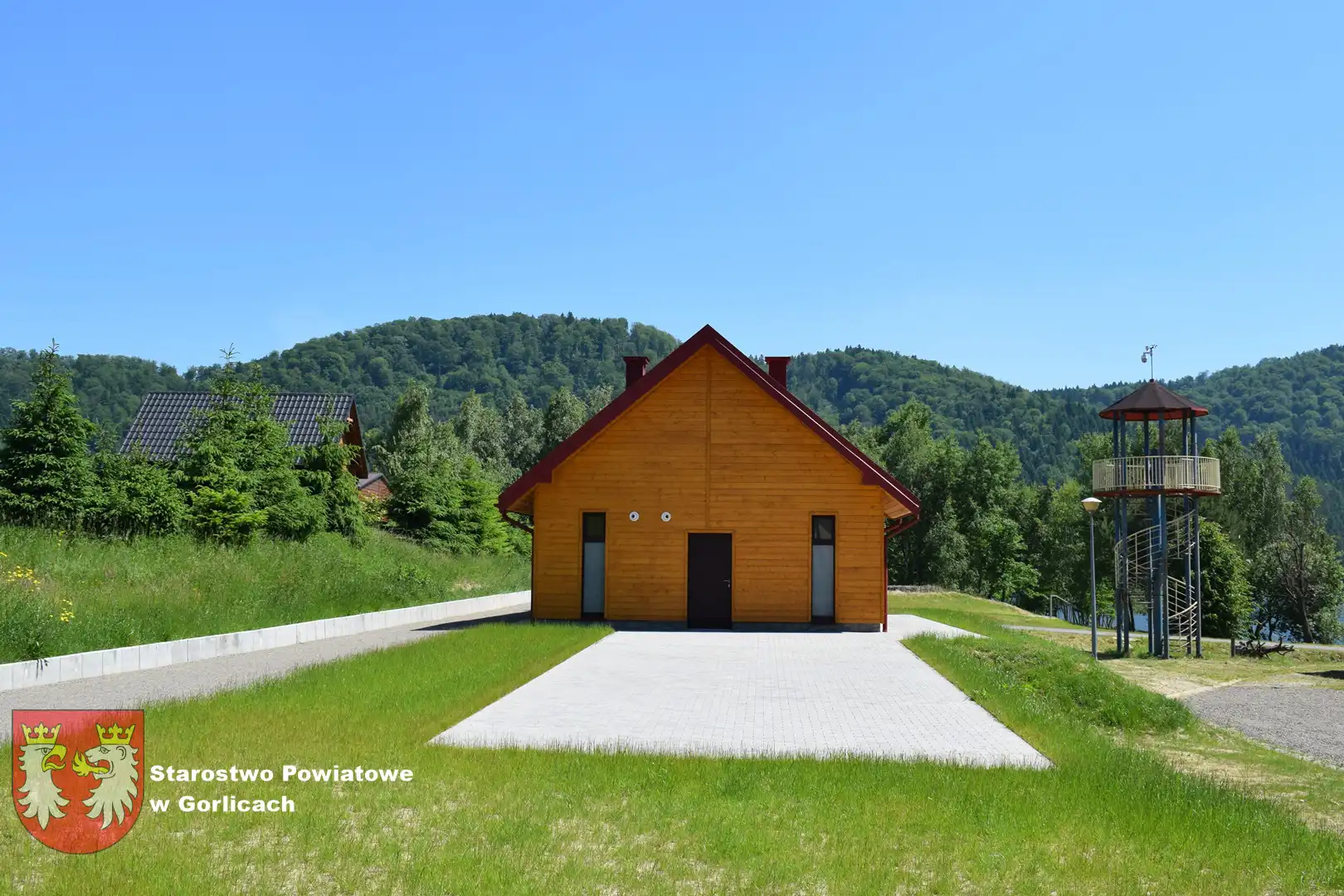 Ścieżki pieszo-rowerowe nad Klimkówką uroczyście otwarte