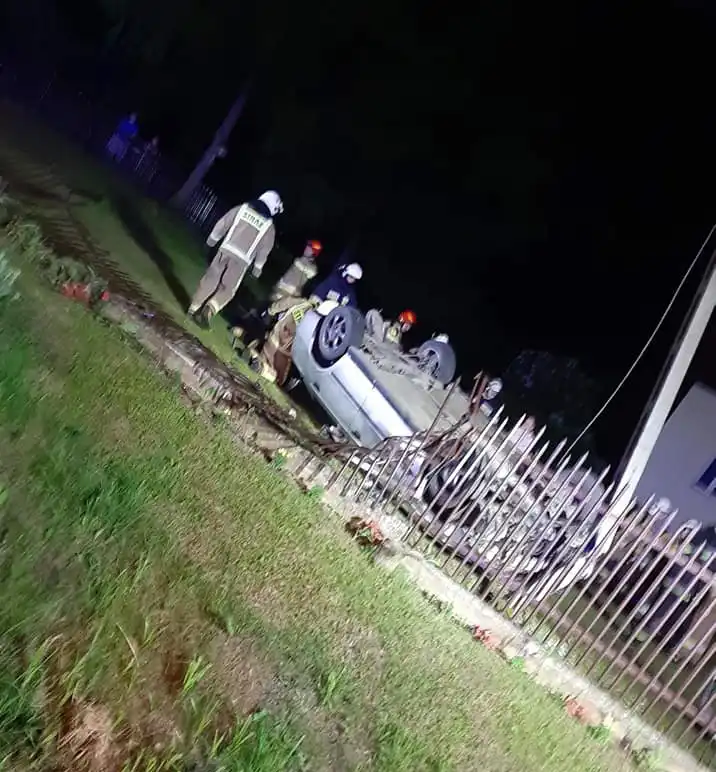 Wypadek w Lipinkach. Jedna osoba trafiła do szpitala