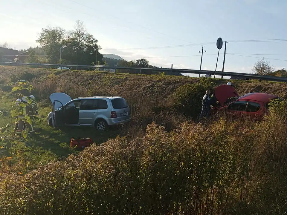 Kolizja na DK 28 w Starej Wsi