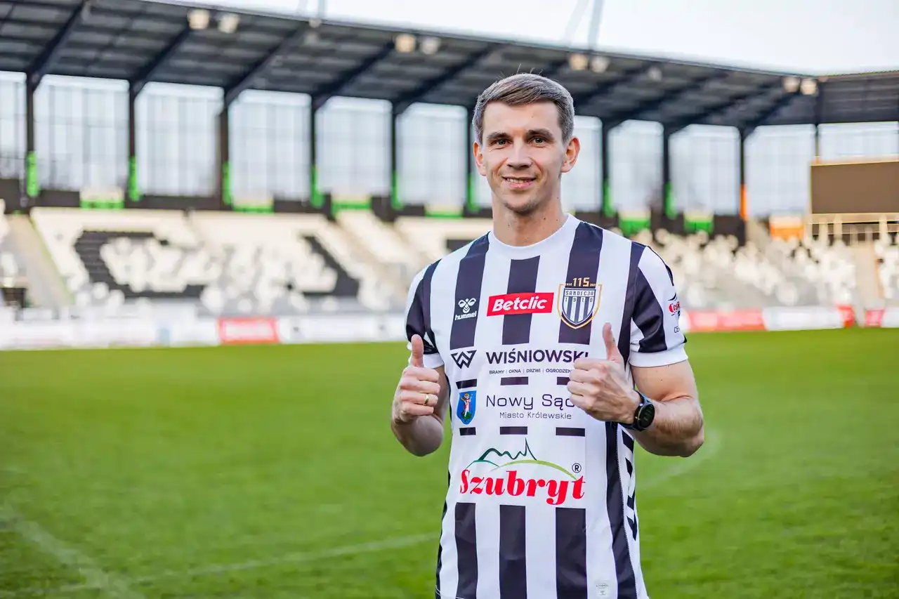 Adrian Danek wraca do Sandecji. „Biało-Czarni” wzmacniają skład