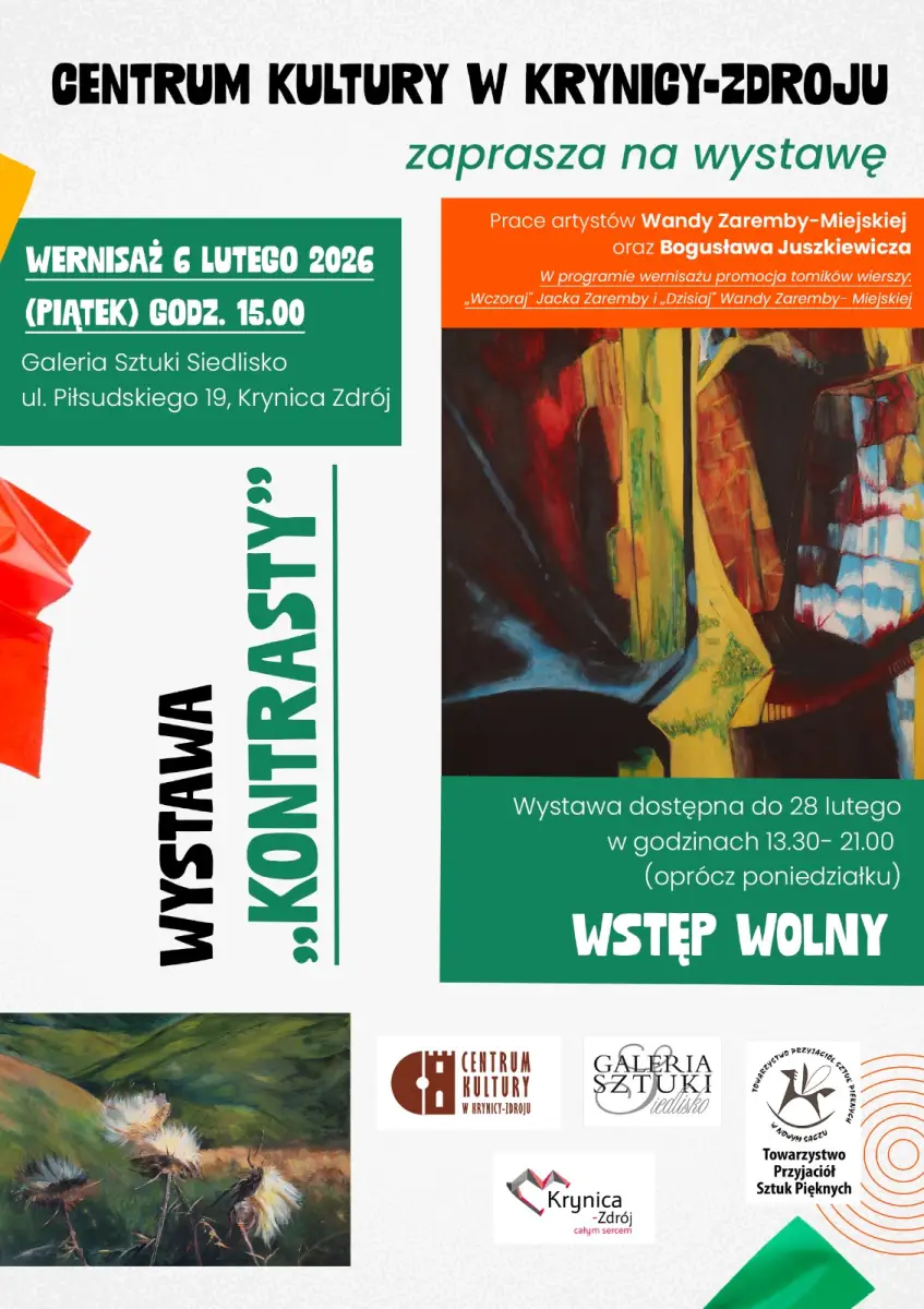 Kontrasty w Krynicy‑Zdroju. Spotkanie dwóch światów sztuki