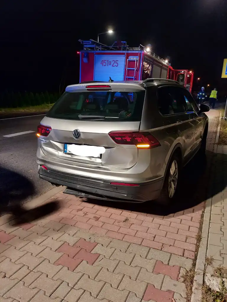 Zderzenie na DK28 w Rabie Niżnej. Dwie osoby poszkodowane