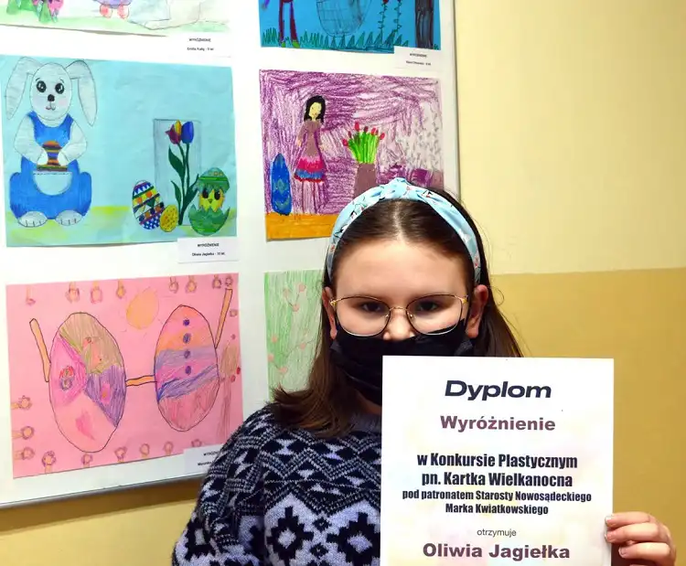 PMDK w Starym Sączu zorganizował Konkurs Plastyczny „Kartka Wielkanocna”