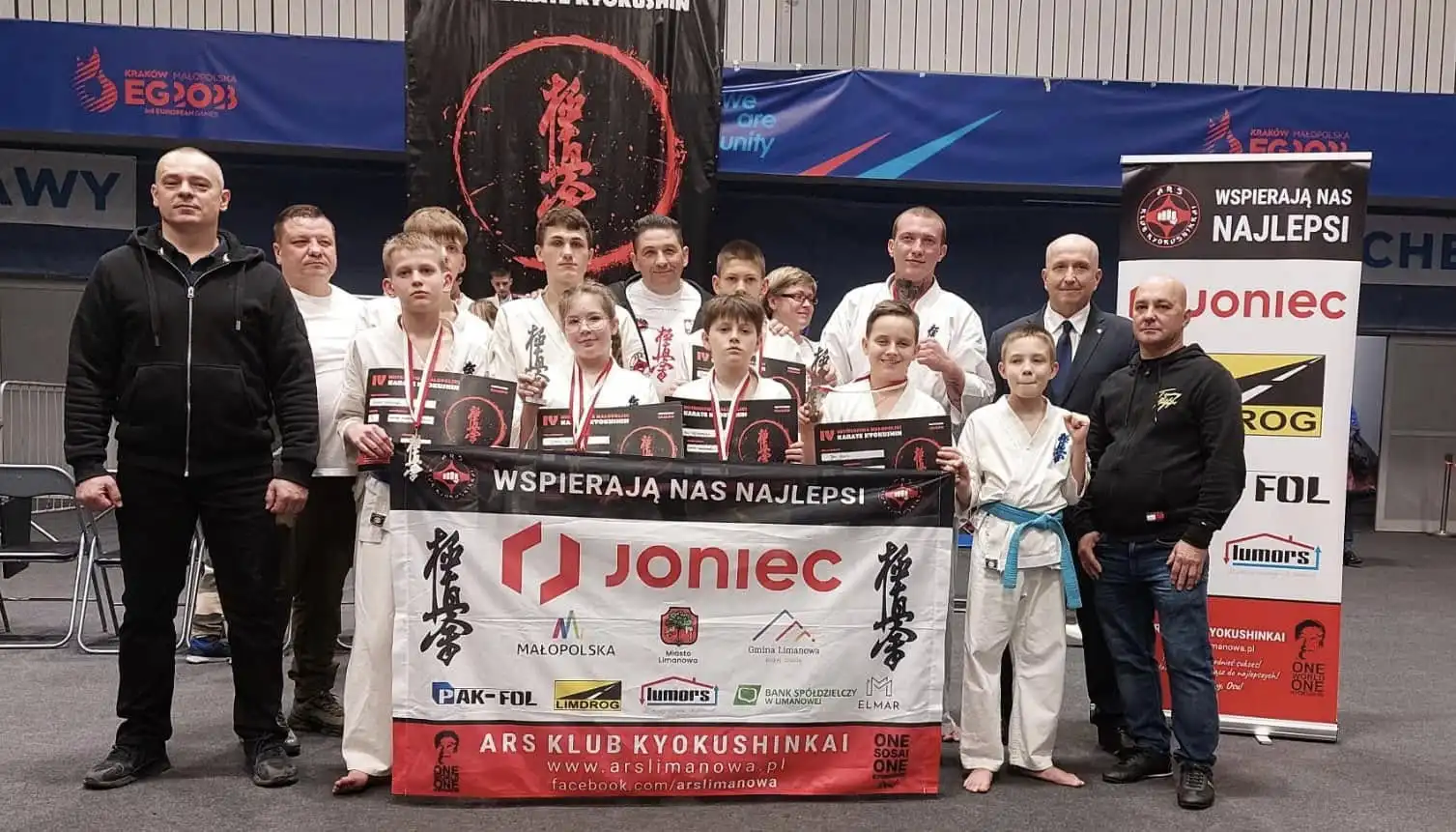 Małopolski Kyokushin w Krakowie. ARS Limanowa wraca z dziewięcioma medalami