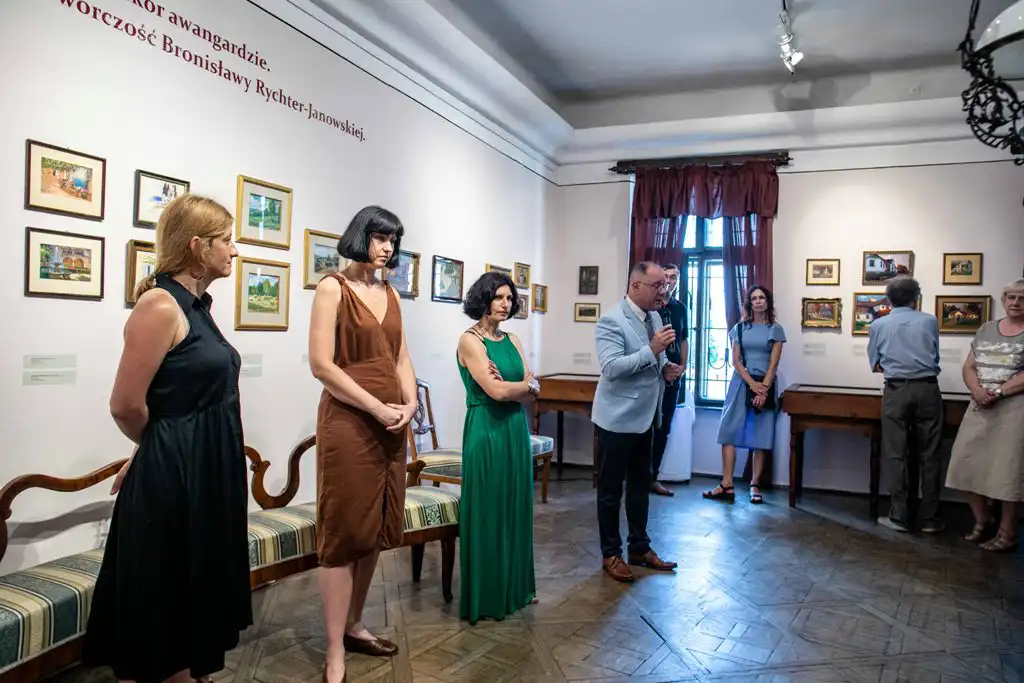 Wernisaż wystawy malarstwa Bronisławy Rychter -Janowskiej w Galerii Marii Ritter