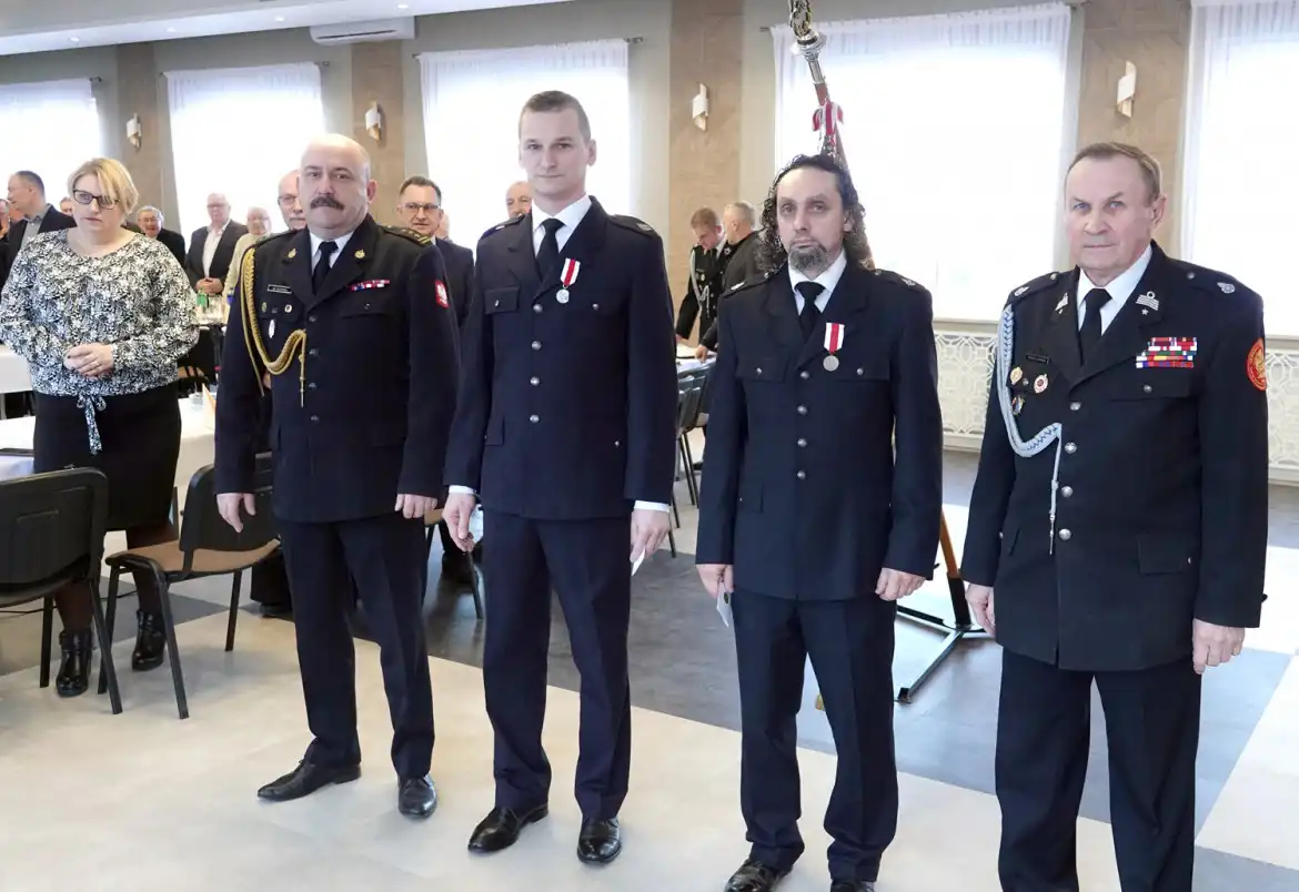 Strażacy ochotnicy z Łącka z promesą na zakup sprzętu