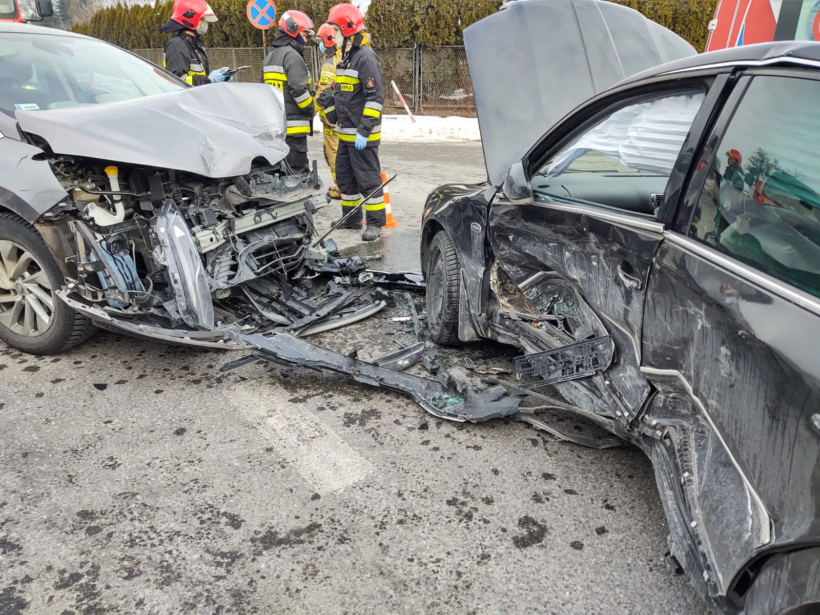 Kraksa na ul. Nawojowskiej w Nowym Sączu. Wśród pasażerów były dzieci