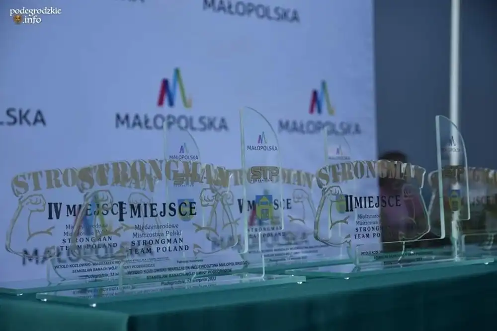 Krystian Makowiecki zwycięzcą Międzynarodowych Mistrzostw Polski Strongmenów w Podegrodziu