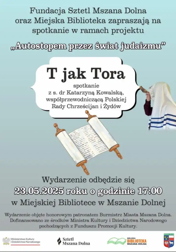 Autostopem przez świat judaizmu. Tora w centrum uwagi
