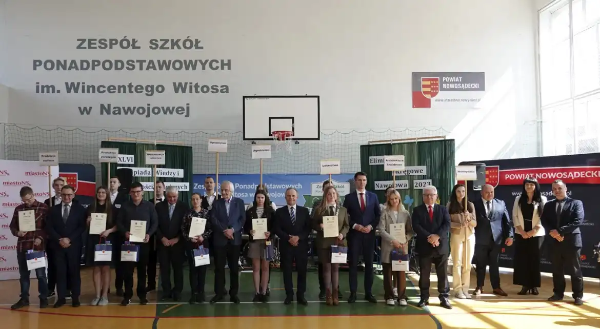 Zakończył się etap wojewódzki Olimpiady Wiedzy i Umiejętności Rolniczych. Zmagania odbywały się w ZSP w Nawojowej