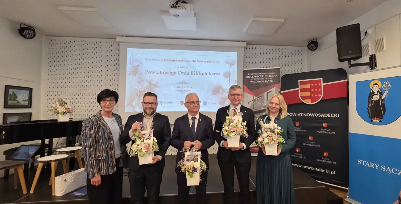 Święto bibliotekarzy w Starym Sączu. Były nagrody, podziękowania i wzruszenia