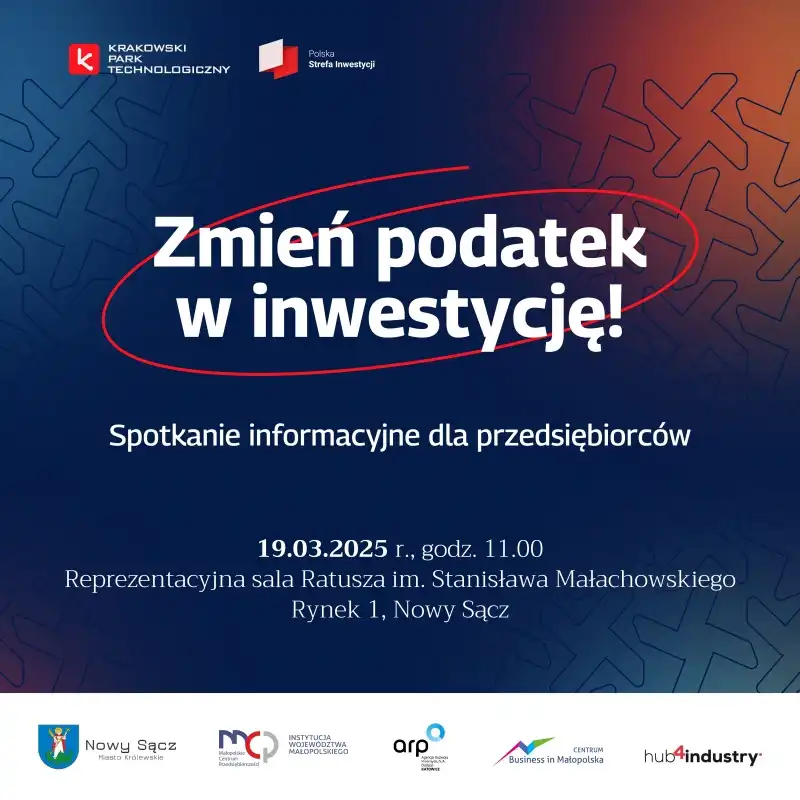 Spotkanie dla przedsiębiorców w nowosądeckim ratuszu