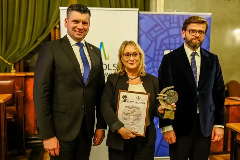 Przedsiębiorcy z pasją i sukcesami. Krakowskie Dukaty rozdane. Wśród laureatów Wójt Gminy Sękowa