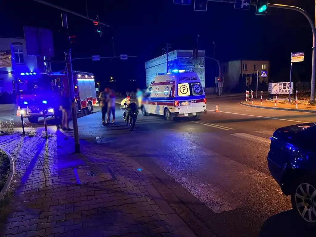 Wypadek w Chełmcu