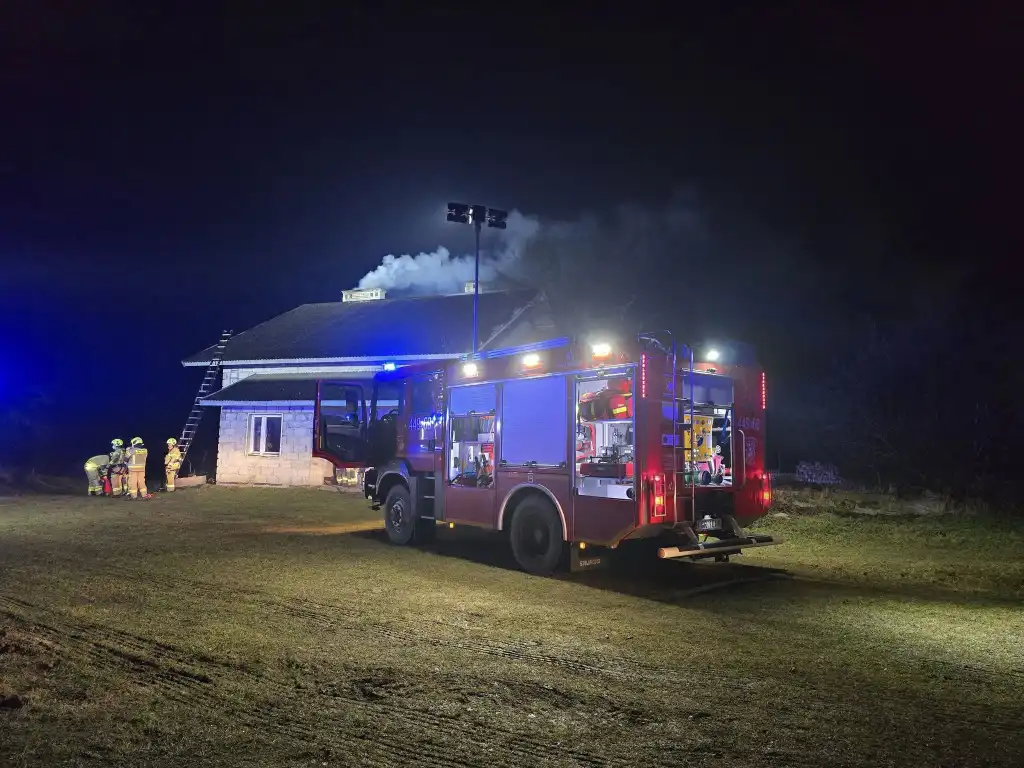Walka z gazem i pożarem. Strażacy w akcji w Szalowej i Łużnej