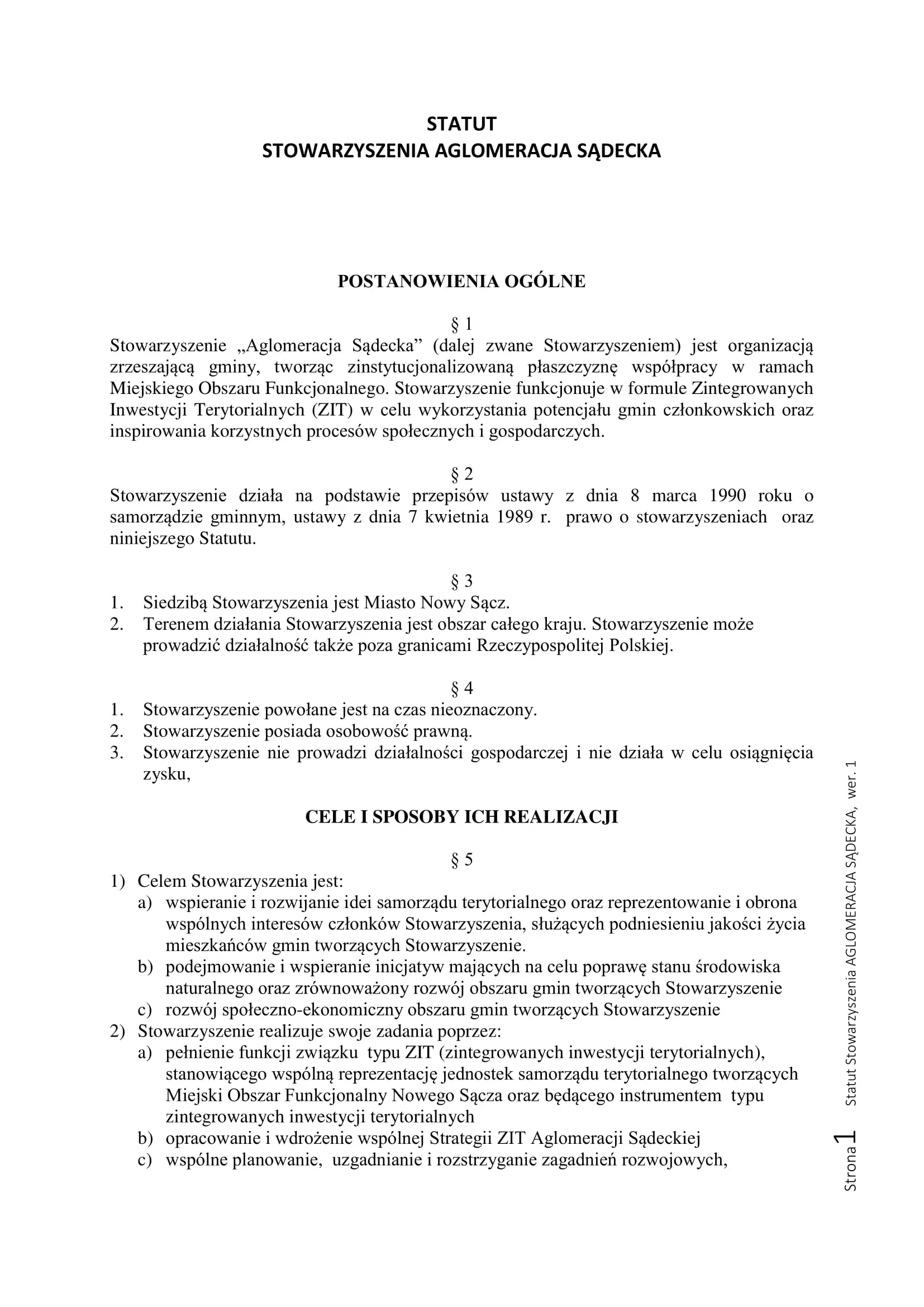 Czy powstanie Aglomeracja Sądecka?