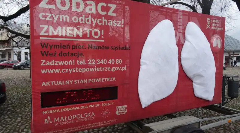 Mobilne płuca sprawdzą jakość powietrza w Starym Sączu