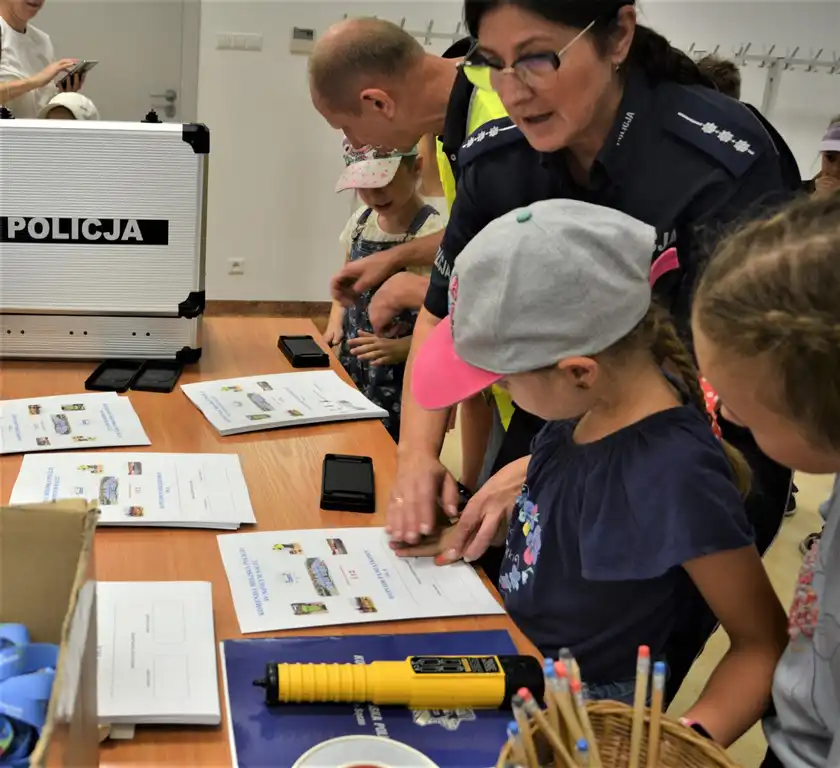 Najmłodsi mieszkańcy Sądecczyzny z wizytą w sądeckiej komendzie