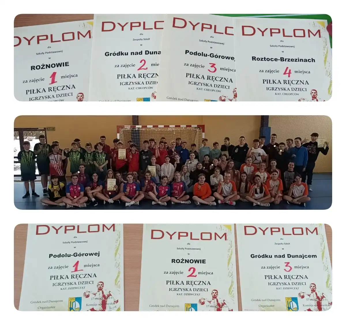 Pasja, sport i rywalizacja. Gminne Igrzyska Piłki Ręcznej w Gródku nad Dunajcem