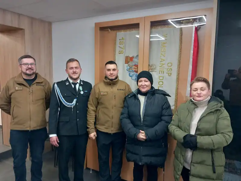 Mszańscy druhowie przeszkoleni w pierwszej pomocy. Kurs KPP dla OSP zakończony wręczeniem dyplomów