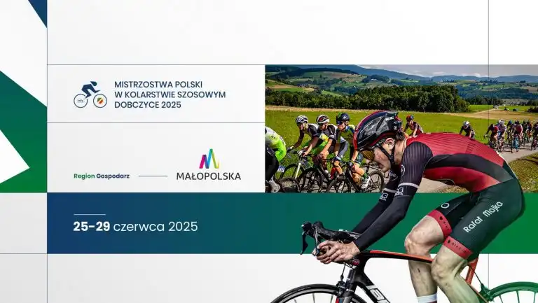 Wielkie kolarskie święto w sercu Małopolski. Mistrzostwa Polski 2025 z gwiazdami w Powiecie Limanowskim