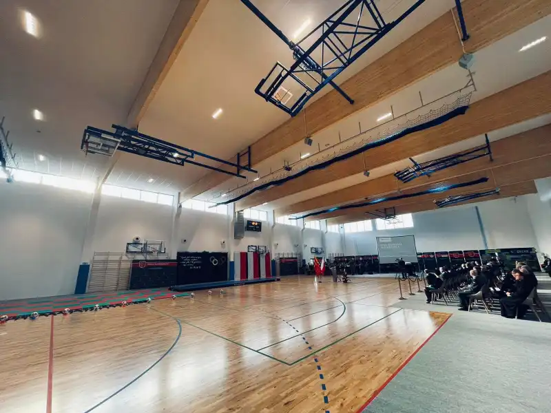 Hala sportowa ze strzelnicą w Marcinkowicach uroczyście oddana do użytku