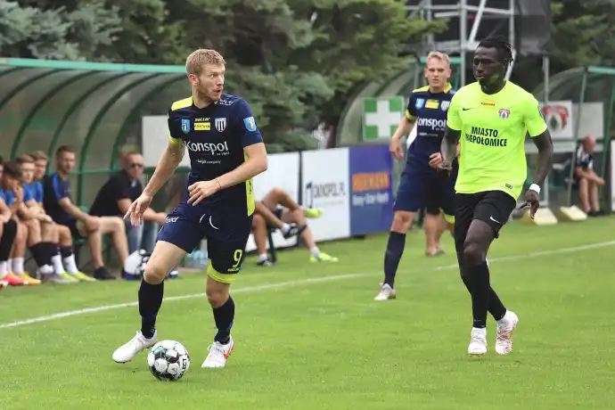 Pewna wygrana Sandecji w sparingu z Puszczą Niepołomice