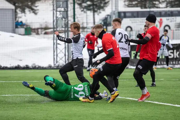 Czwarta gra kontrolna zespołu Sandecji i wygrana ligowego rywala - Resovii Rzeszów