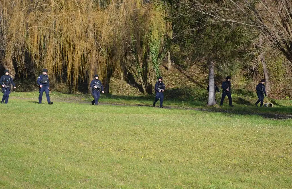 Bankomat 2024. Sądeccy policjanci ćwiczyli pościg i blokadę