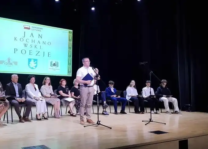 Narodowe Czytanie w Łącku. Uczta literacka z Janem Kochanowskim