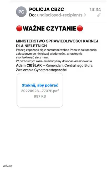 Nowy sposób oszustwa wykorzystywany przez cyberprzestępców