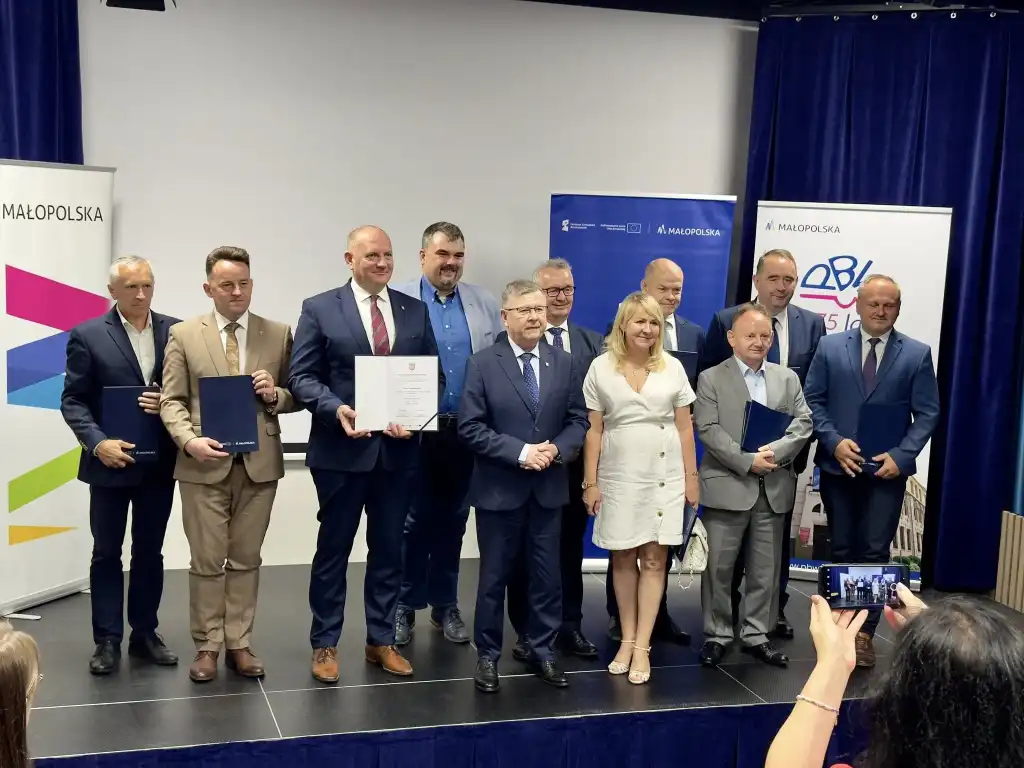 55 milionów złotych dla małopolskich gmin. Wielka inwestycja w lokalny rozwój