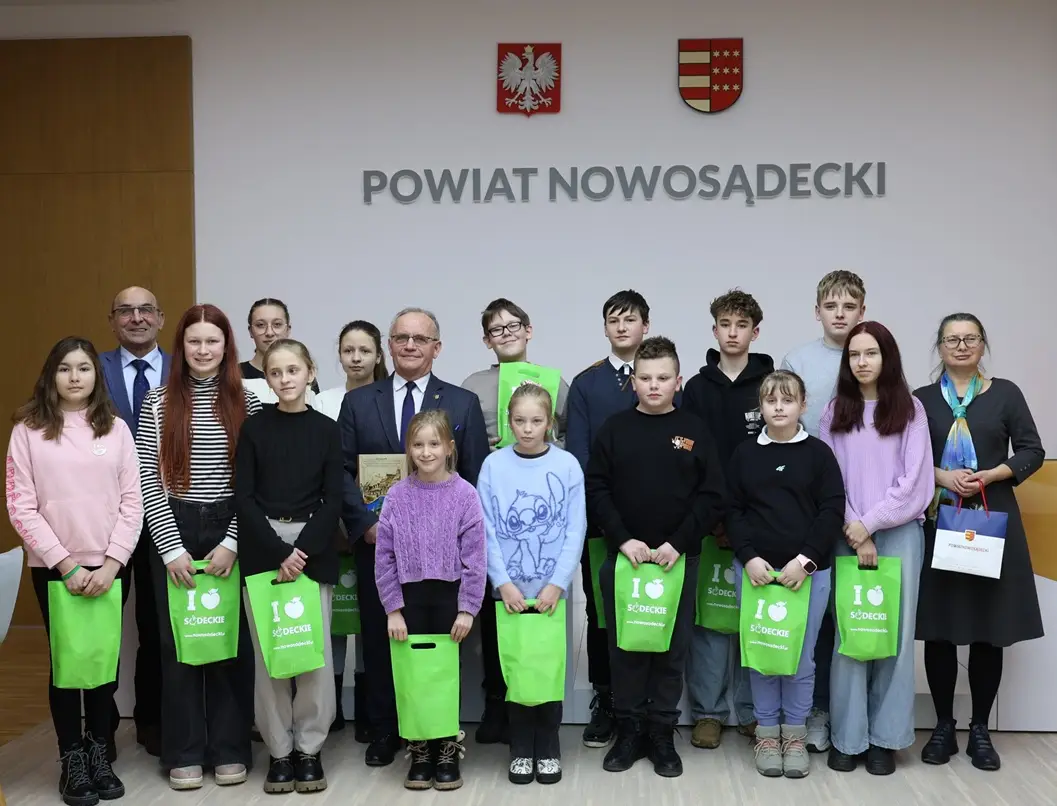 Jak pracują radni i starosta. Uczniowie z Muszyny sprawdzili to osobiście