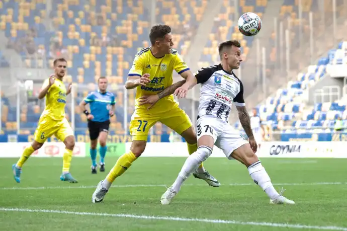 Sandecja remisuje z Arką Gdynia