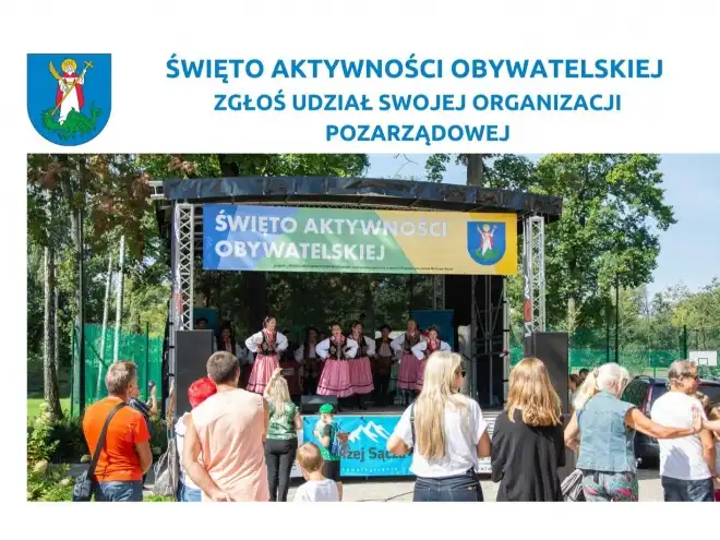 Święto Aktywności Obywatelskiej w Nowym Sączu. Zgłoś udział swojej organizacji pozarządowej
