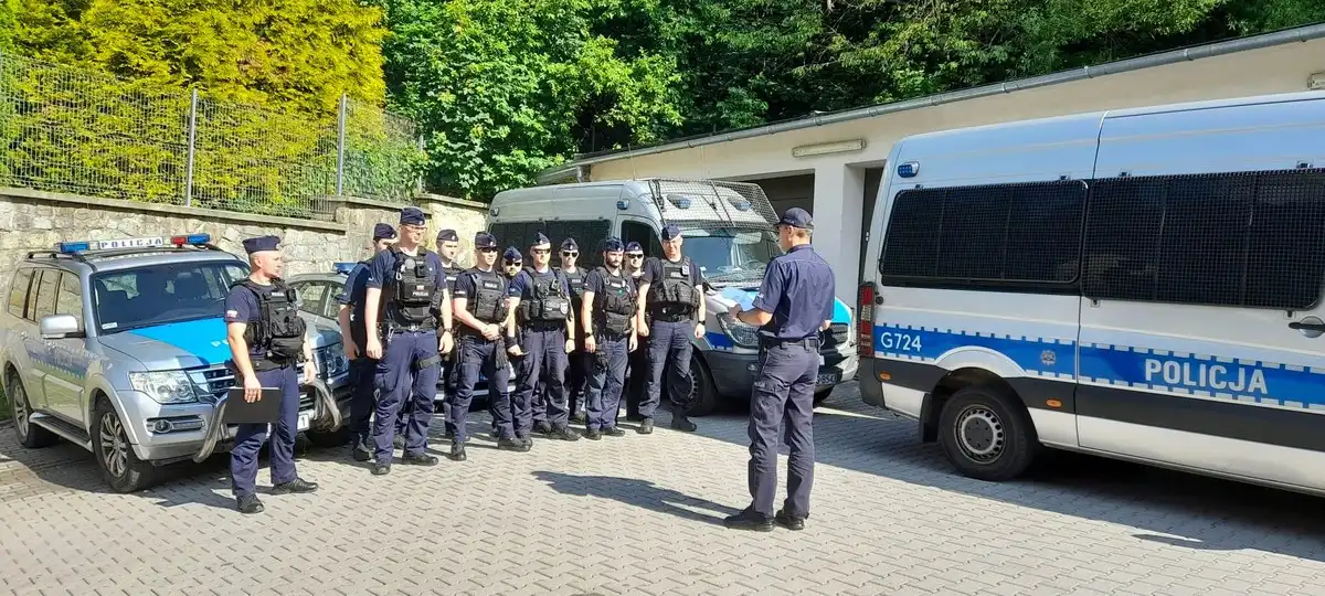 Igrzyska Europejskie w Krynicy-Zdroju. O bezpieczeństwo na terenie uzdrowiska dbali m.in. sądeccy policjanci