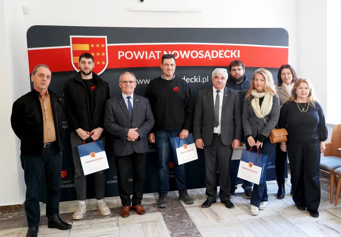 Delegacja Francuskiej Izby Rolniczej z wizytą na Sądecczyźnie