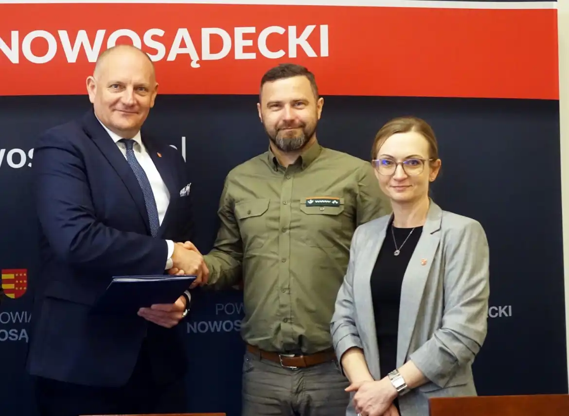 Modernizacja drogi powiatowej w Żegiestowie. Wspólne działanie samorządu i Lasów Państwowych