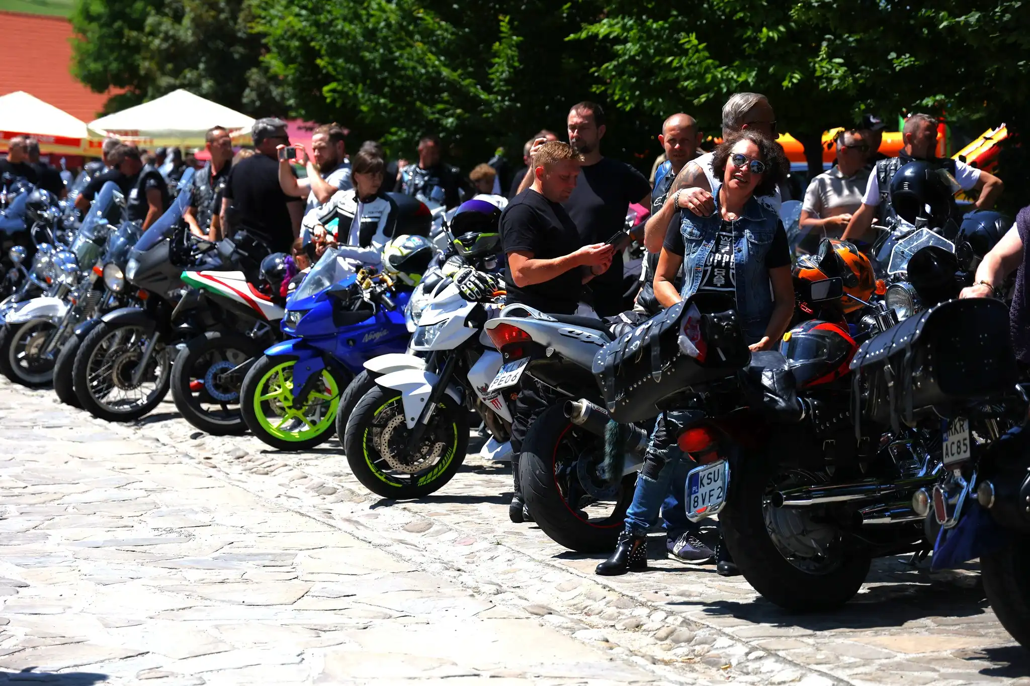 Motocyklowy Piknik Rodzinny w Korzennej przyciągnął tłumy i emocje