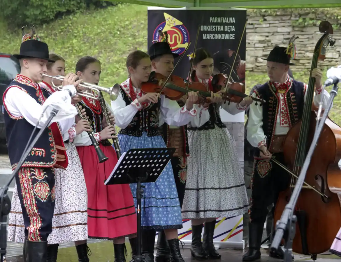 Rodzinny piknik w Marcinkowicach